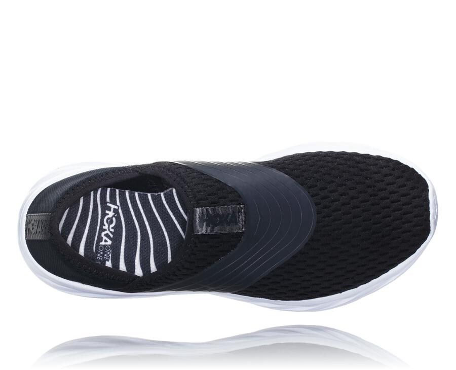 Sandale Hoka One One Ora Recovery Femme - Noir/Blanche - KPX-086591